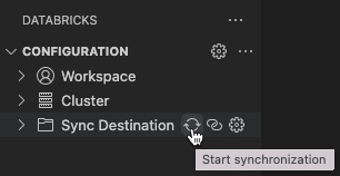 Start synchronization icon 3